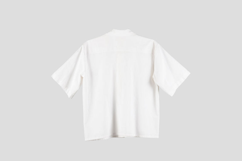 The White Cotton Tiki Shirt