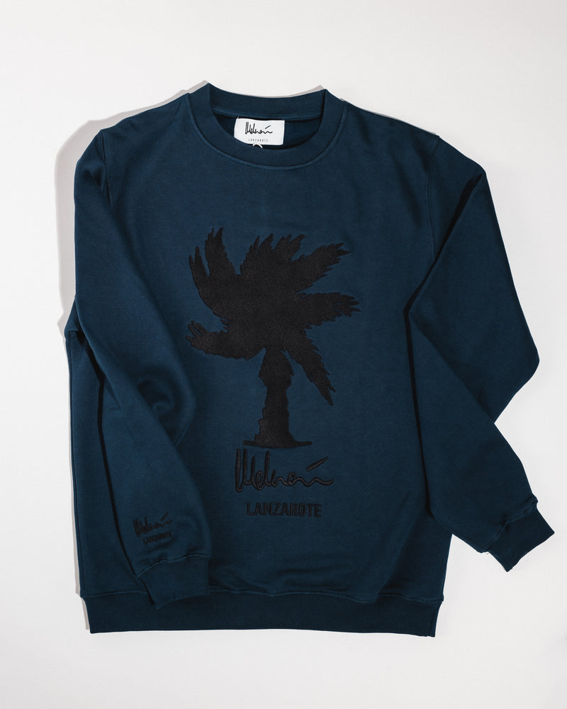 SUDADERA PALMERA BLUE