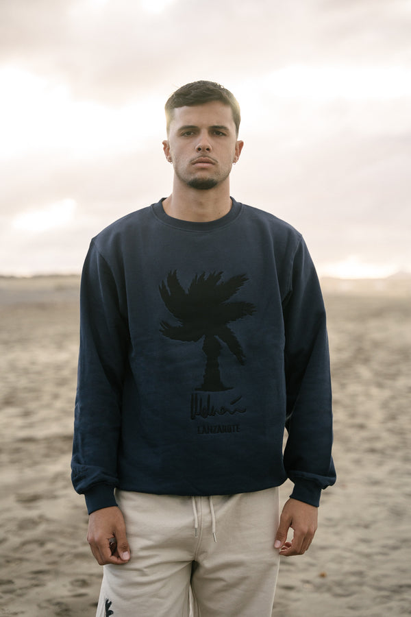 SUDADERA PALMERA BLUE