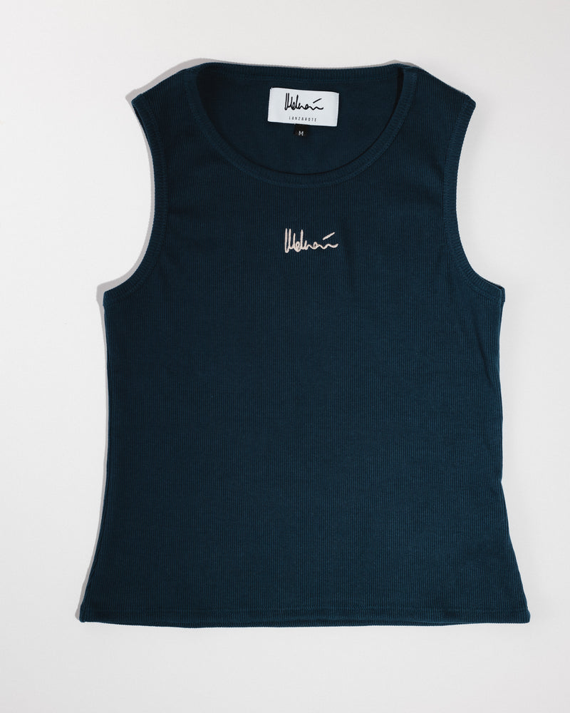 La TANK TOP azul marino