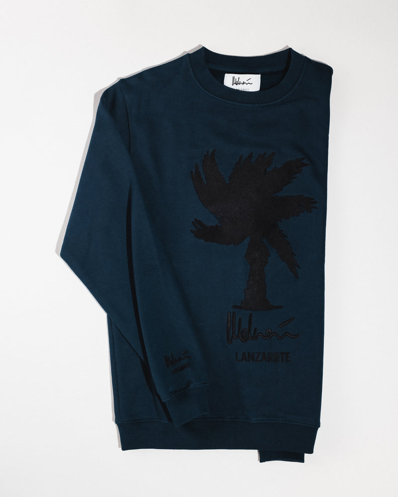 SUDADERA PALMERA BLUE