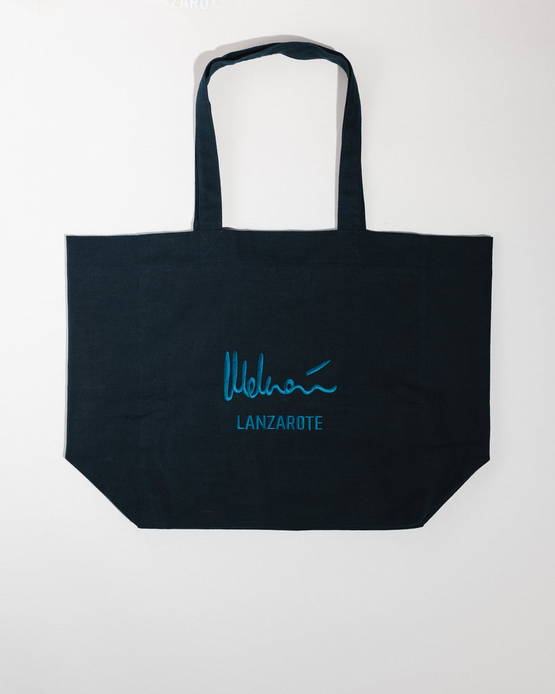 LA TOTE BAG EN AZUL MARINO