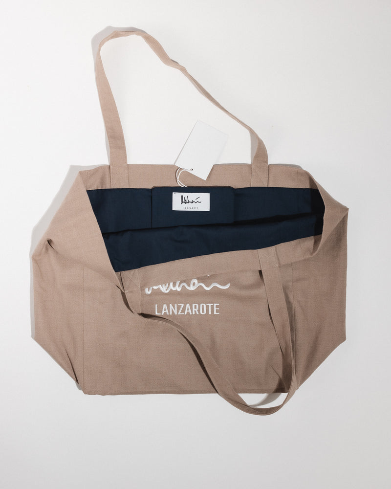 LA TOTE BAG EN BEIGE