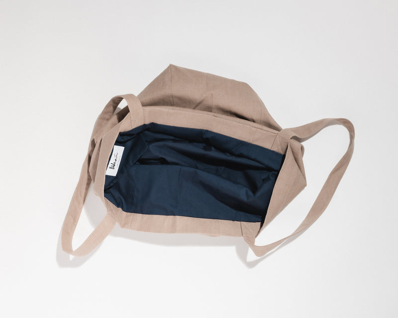 LA TOTE BAG EN BEIGE