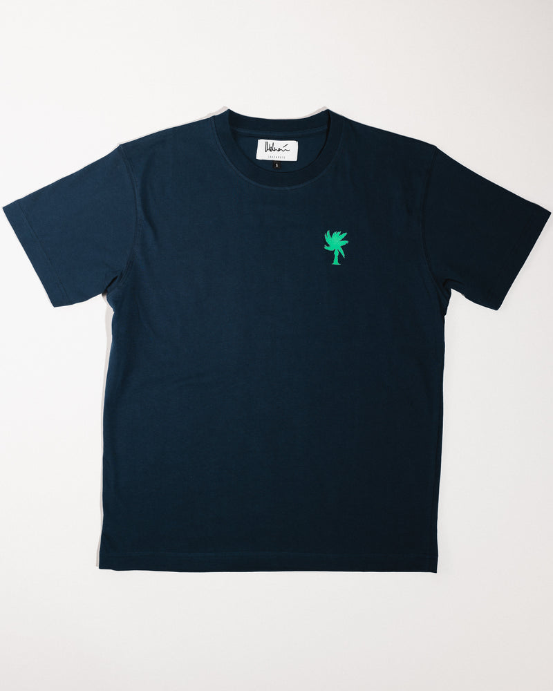 Camiseta palmera verde